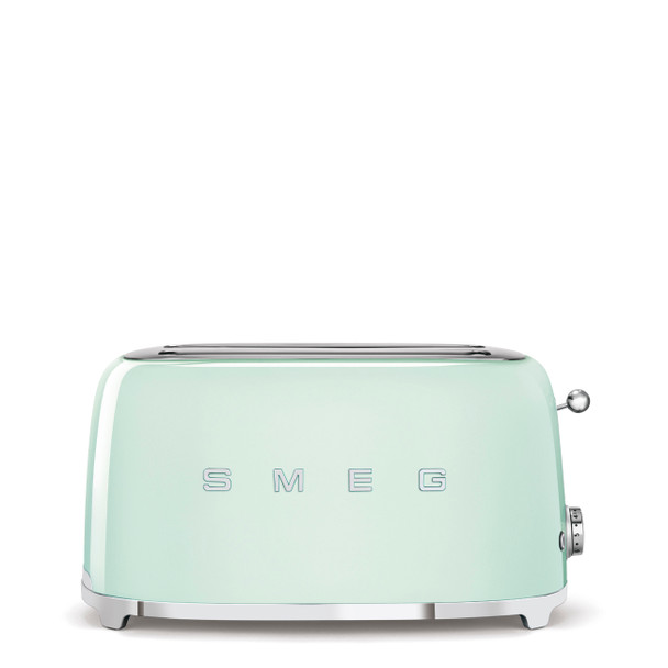 Smeg, TSF02PGUK, 4 Slice Long Slot Toaster, Green