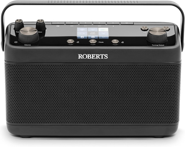 Roberts, STREAM219BK, Stream 219 Internet/DAB+/FM Stereo Portable Radio, Black