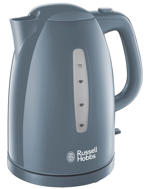 Russell Hobbs, 21274, Textures Kettle 1.7L 3000W Rapid Boil, Grey