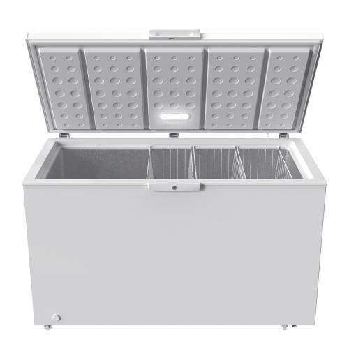 Whirlpool, W3RHS44EWUK, 442L Chest Freezer with Freeze Guard, White