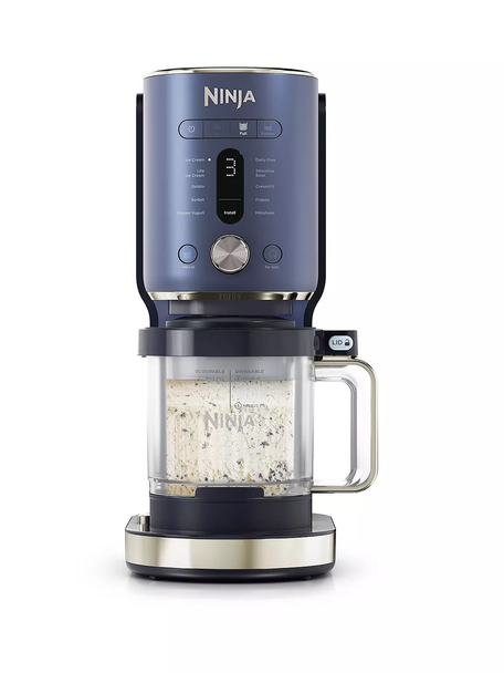 Ninja, NC601UK, Ice Cream Maker 11-in-1 with 2 × 710 ml Tubs, Navy