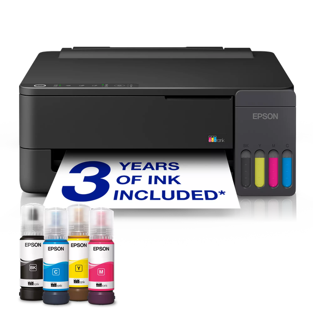 Epson, C11CL65401, EcoTank ET-1910 Printer, Black