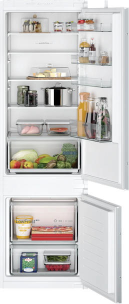 Siemens, KI87VNSEOG, Built-In Fridge-Freezer, White