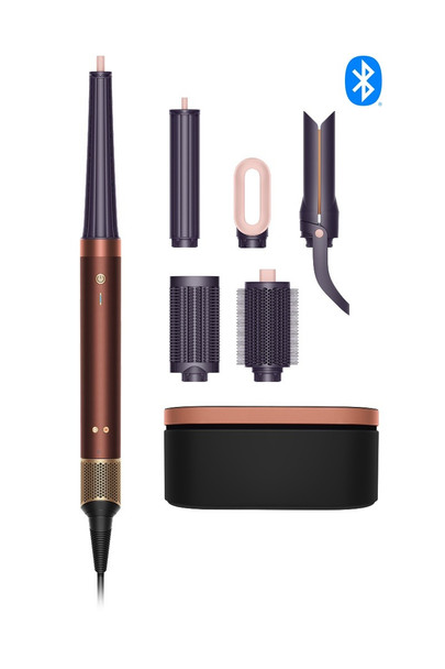 Dyson, 492429-01, Airwrap Co-anda2x Multi-Styler and Dryer Straight+Wavy, Plum/Copper