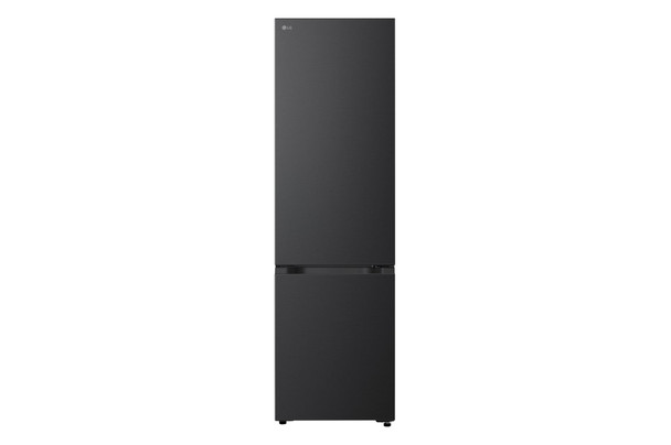 LG, GBBS524CEV, NatureFRESH Frost Free Fridge Freezer 375L, Black