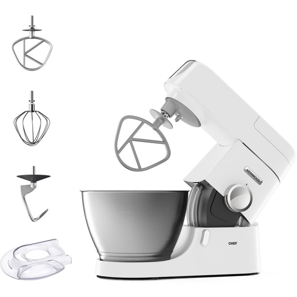 Kenwood, Kvc310w, Chef Stand Mixer - White