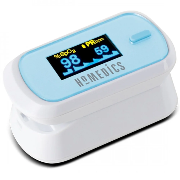 Homedics, PX-101-EU, Oxywatch Fingertip Pulse Oximeter, White