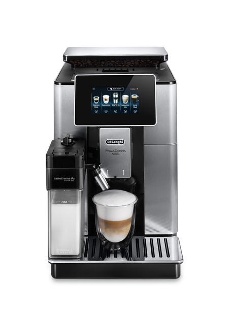 De'Longhi, ECAM610.75.MB, PrimaDonna Soul Fully Automatic Bean-to-Cup Coffee Machine, Stainless Steel De'Longhi, ECAM610.75.MB, PrimaDonna Soul Fully Automatic Bean-to-Cup Coffee Machine, Stainless Steel