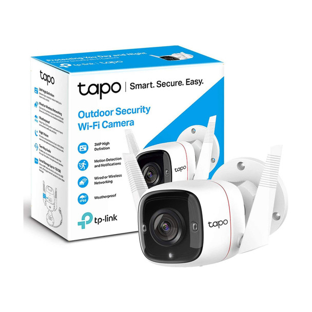 Tp-link, C310, Tapo Outdoor Securtiy Wifi Camera, White