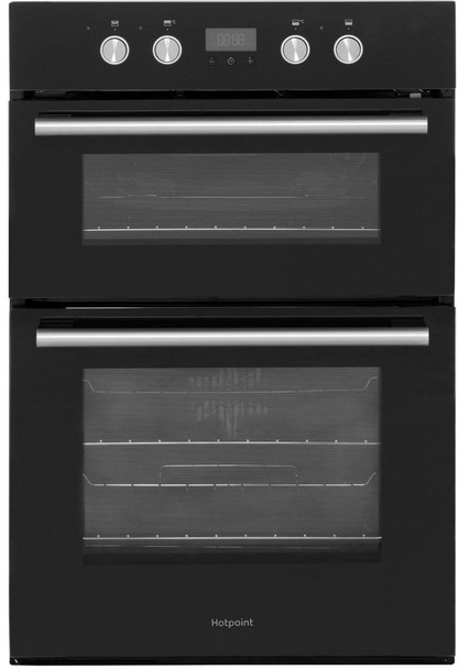 Hotpoint, DD2844CBL, Electric Double Catalytic Multifunction Oven , Black