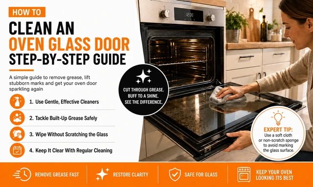 How to Clean Your Oven Glass Door