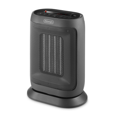 De'Longhi, Capsule Twist Ceramic Fan Heater, Black
