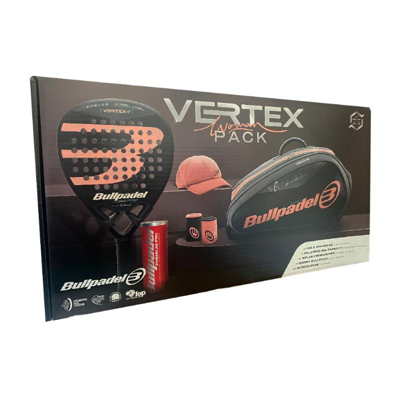 Bullpadel Vertex 2 Woman LTD 2023 naisten padel setti BADStore