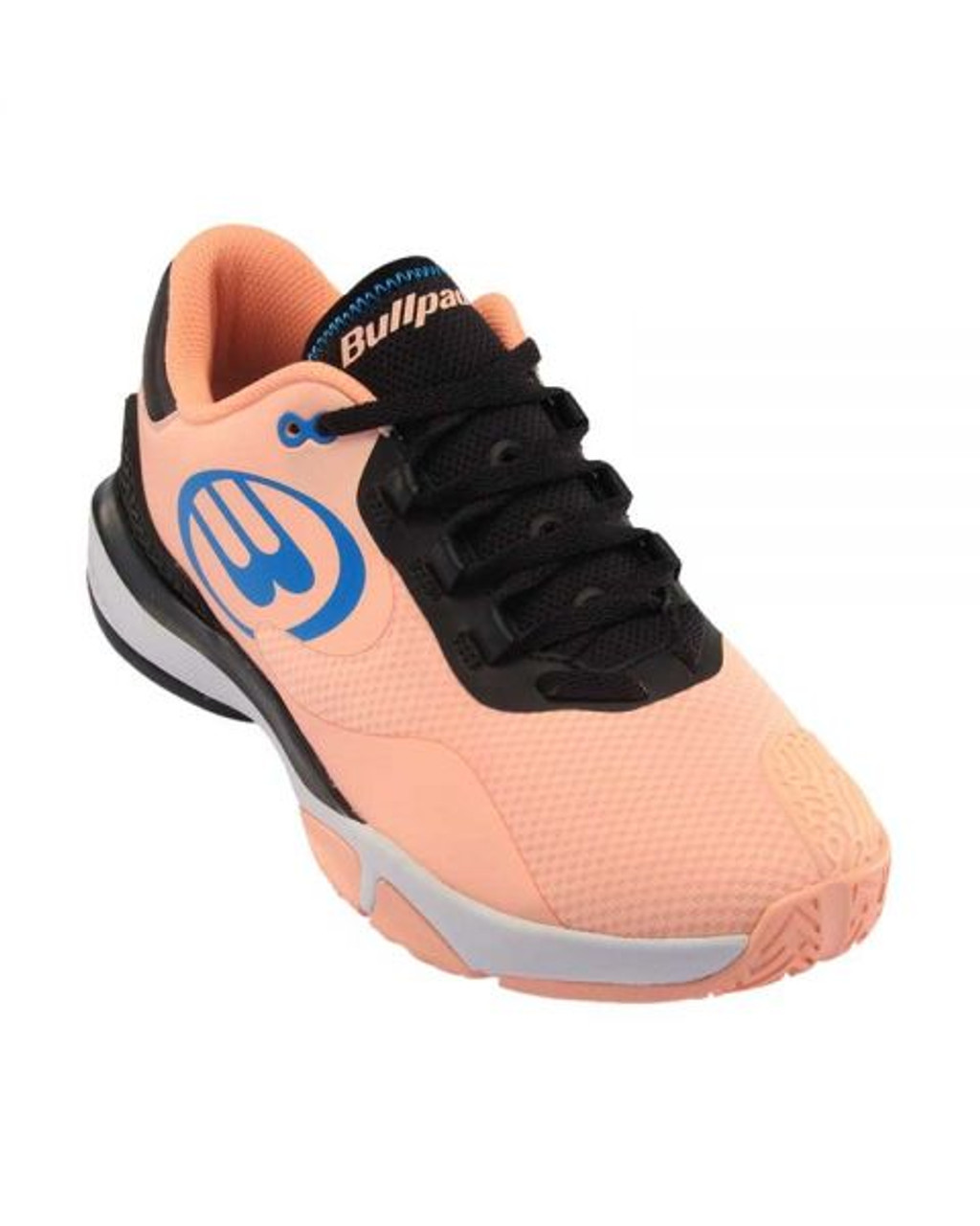 BULLPADEL FLOW HYBRID FLY 22V FLUORESCENT SALMON WOMEN PADEL SHOE