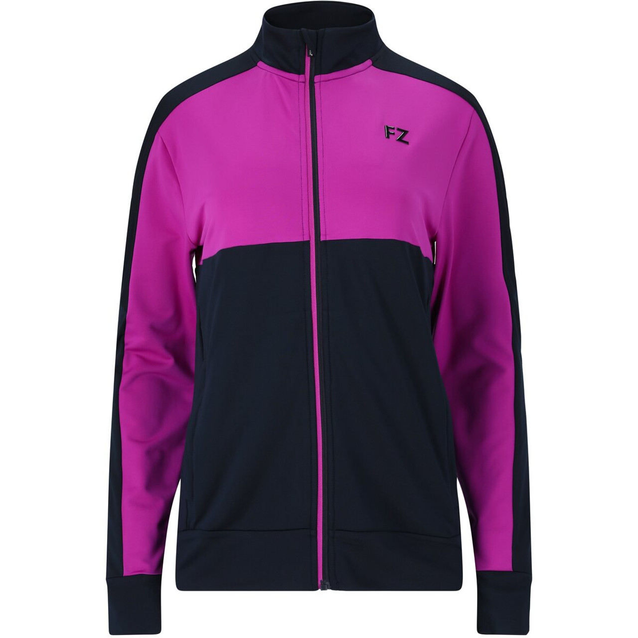 FZ FORZA LADDY W TRACK JACKET - Purple Flower - BADStore Finland