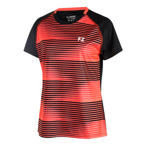 FZ Forzan punamusta tekninen pelipaita naisille edistyneellä DryForze-teknologialla.