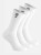 RS Cushioned Performance Socks 3-Pack - White RS Cushioned Performance Socks 3-Pack - White