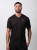RS Men's Performance Tee - V neck - Black RS Men's Performance Tee - V neck - Black
