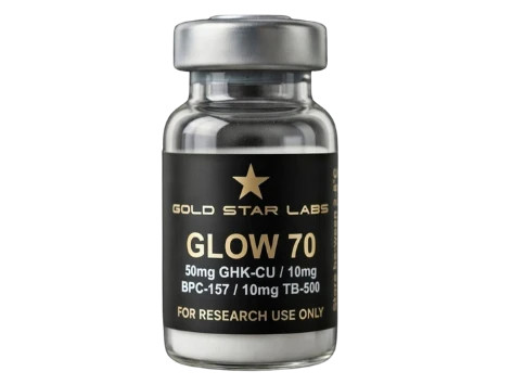 Glow 70 - (50mg GHK-CU/10mg BPC-157/10mg TB500)