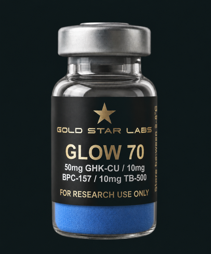 Glow 70 - (50mg GHK-CU/10mg BPC-157/10mg TB500)