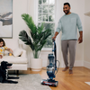 Shark - Stratos Upright Vacuum with DuoClean PowerFins HairPro, Self-Cleaning Brushroll, Odor Neutralizer Technology - Navy