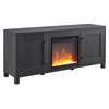 Camden&Wells - Chabot Crystal Fireplace TV Stand for TVs up to 65" - Charcoal Gray