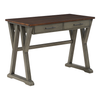 OSP Home Furnishings - Jericho Rustic Writing Desk - Slate Grey