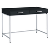 OSP Home Furnishings - Alios Desk - Black/Chrome