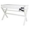 OSP Home Furnishings - Wellington 46" Desk with Power - White