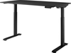 Insignia™ - Adjustable Standing Desk with Electronic Controls - 55.1" wide - Black