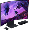 Samsung - 55" Odyssey Ark 4K UHD 165Hz 1ms Quantum Mini-LED Multiview Curved Gaming Monitor - Black