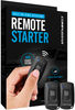 Compustar - 1-Button Remote Starter T-Harness Kit - Installation Required - Black