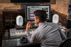 JBL - 2.0 Desktop Reference Monitor Speakers with Bluetooth (2-Piece) - White