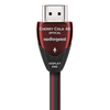 AudioQuest - Cherry Cola 50' 8K-10K 48Gbps Active Optical HDMI Cable - Black/Red