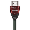 AudioQuest - Cherry Cola 50' 8K-10K 48Gbps Active Optical HDMI Cable - Black/Red