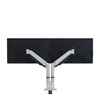 Steelcase - CF Series Intro Dual Monitor Arm with Sliders - Pewter