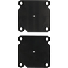 Metra - Tweeter Adapter Plate for Select Nissan Vehicles (2-Pack) - Black