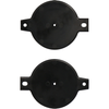 Metra - Speaker Adapter Plates for Most 2013-Up GM Vehicles (2-Pack) - Black