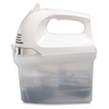 Hamilton Beach 6 Speed Hand Mixer with Easy Clean Beaters and Snap-On Case - WHITE