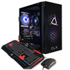 CLX - SET Gaming Desktop - AMD Ryzen 5 5500 - 16GB Memory - GeForce RTX 3050 - 500GB M.2 NVMe SSD - Black