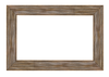 Frame My TV.com - Deco Premiere Bezel for Samsung the Frame TV - 50" (2021-2022) - Distressed Barnwood