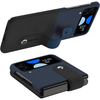 SaharaCase - FingerGrip Series Case for Samsung Galaxy Z Flip4 - Black/Blue