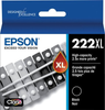 Epson - T222 Blk Ink Cart, High Cap