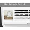 LG - 150 Sq. Ft. 5,000 BTU Window Air Conditioner - White