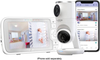 Hubble Connected - Nursery Pal Dual Vision 5" Smart HD Dual Camera Baby Monitor with Motion Tracking and Sleep Routine Management