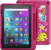 Amazon - Fire HD 8 Kids Pro tablet, 8" HD display, ages 6-12, 30% faster processor, Kid-Friendly Case, 32 GB, (2022 release) - Rainbow Universe
