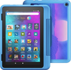 Amazon - Fire HD 8 Kids Pro tablet, 8" HD display, ages 6-12, 30% faster processor, Kid-Friendly Case, 32 GB, (2022 release) - Cyber Sky