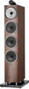 Bowers & Wilkins - 700 Series 3 Floorstanding Speaker w/ Tweeter on top, w/6" midrange, three 6.5" bass drivers (each) - Mocha