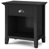 Simpli Home - Acadian Bedside Table - Black