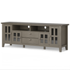 Simpli Home - Artisan 72 inch TV Media Stand - Farmhouse Grey